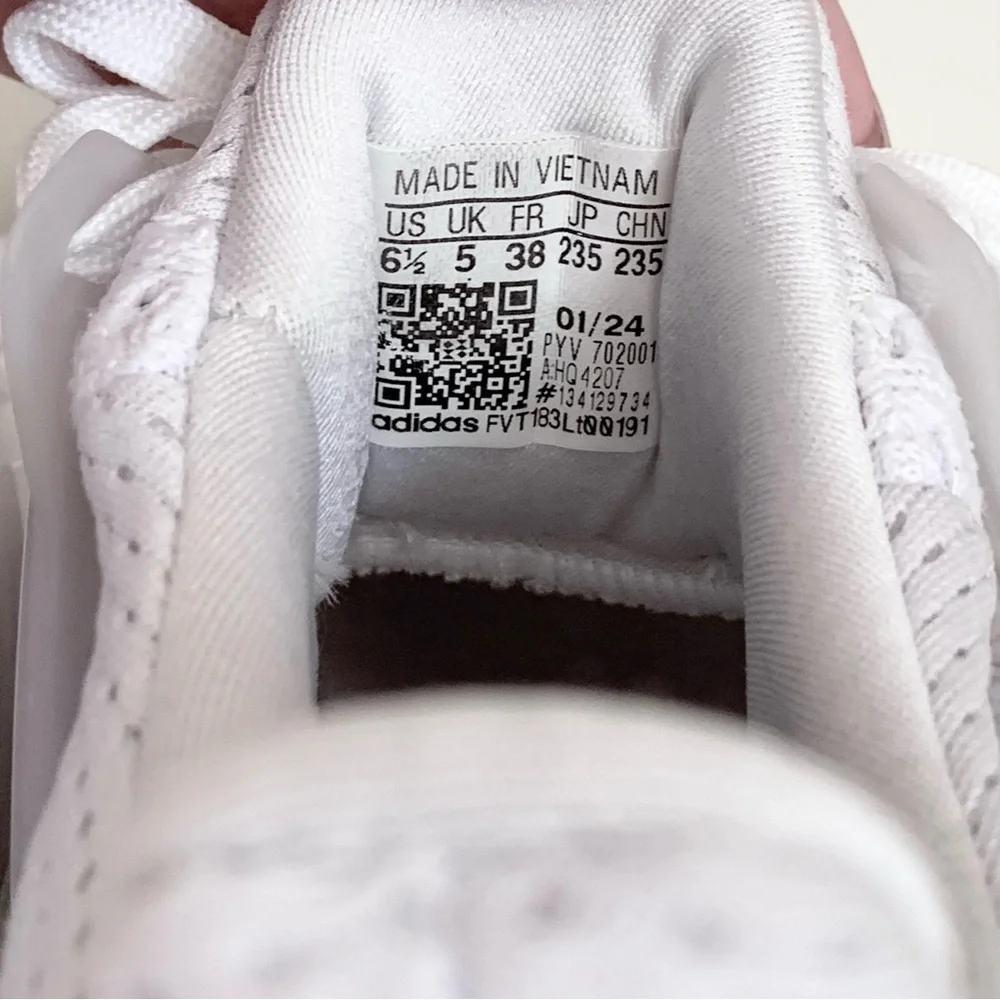Adidas ultraboost white sneakers